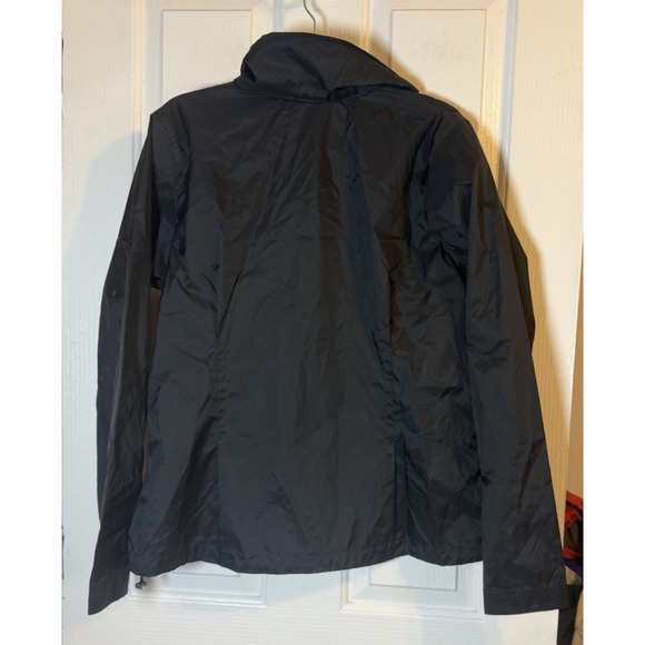 Columbia Women's L Black Lightweight Nylon Full Zip Windbreaker Jacket - Picture 2 of 4